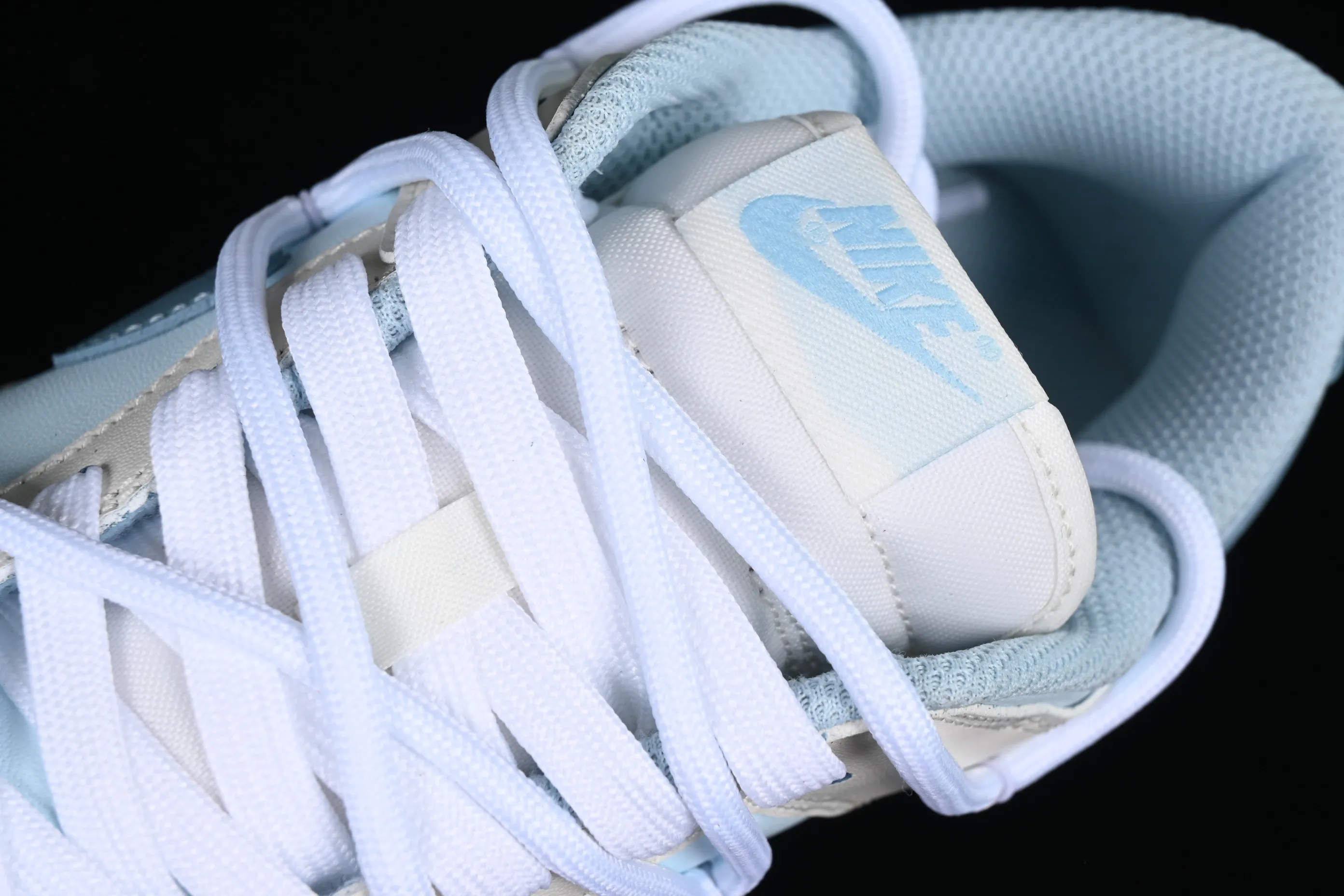 All categories Nk SB Dunk series Nk SB Dunk Low low-top sneakers Nk Dunk Low milk blue customized version of deconstructed strap casual sneakers DD1503-123